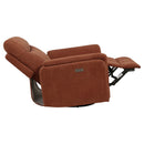 Adler Power Swivel Glider Recliner - Michael's Discount Furniture