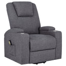 Louie Power Lift Massage Recliner - Michael's Discount Furniture