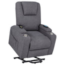 Louie Power Lift Massage Recliner - Michael's Discount Furniture