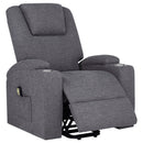 Louie Power Lift Massage Recliner - Michael's Discount Furniture