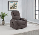 Louie Power Lift Massage Recliner - Michael's Discount Furniture