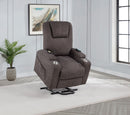 Louie Power Lift Massage Recliner - Michael's Discount Furniture