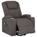 Louie Power Lift Massage Recliner - Michael's Discount Furniture