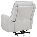 Sylmar Dual Power Lift Recliner - Michael's Discount Furniture