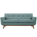Engage Upholstered Fabric Loveseat