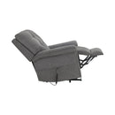 Pecos Power Motion Lift Chair in 15337-2 Ribbit Charcoal
