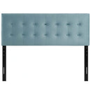Emily Full Biscuit Tufted Performance Velvet Headboard