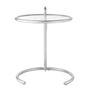 Eileen Gray Chrome Stainless Steel End Table