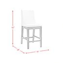 Dapper Counter Side Chair (Grey Finish) (Two Per Carton)