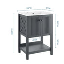 Steam 24" Bathroom Vanity