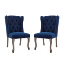 Apprise Side Chair Performance Velvet Set of 2