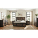 Harlington Bedroom Set with 2 Nightstands