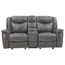 Conrad Reclining Glider Loveseat - Michael's Discount Furniture