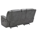 Conrad Reclining Glider Loveseat - Michael's Discount Furniture