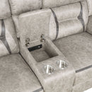 Greer Reclining Glider Loveseat - Michael's Discount Furniture