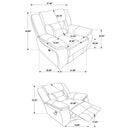 Greer Swivel Glider Recliner - Michael's Discount Furniture