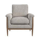 Comet Accent Chair in Laurance Light Grey