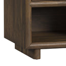 Brisbane 2PC Occasional Table Set in Brown-Coffee Table & End Table