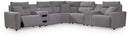 Modmax II Power Reclining Sectional with Audio Consoles