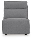Modmax II Power Reclining Sectional with Audio Consoles - Michael's Discount Furniture
