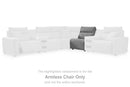 Modmax II Power Reclining Sectional with Audio Consoles - Michael's Discount Furniture