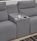 Modmax Power Reclining Sectional with Chaise - Michael's Discount Furniture
