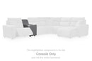 Modmax II Power Reclining Sectional with Chaise and Consoles