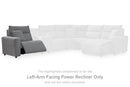Modmax II Power Reclining Sectional with Audio Consoles - Michael's Discount Furniture