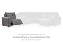 Modmax Power Reclining Sectional with Chaise - Michael's Discount Furniture
