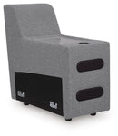 Modmax II Power Reclining Sectional with Audio Consoles - Michael's Discount Furniture