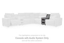 Modmax II Power Reclining Sectional with Audio Consoles - Michael's Discount Furniture
