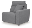 Modmax II Power Reclining Sectional with Audio Consoles - Michael's Discount Furniture