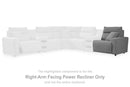 Modmax II Power Reclining Sectional with Audio Consoles - Michael's Discount Furniture