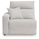 Modmax II Power Reclining Sectional with Audio Consoles - Michael's Discount Furniture