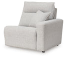 Modmax II Power Reclining Sectional with Audio Consoles - Michael's Discount Furniture