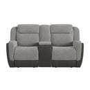 Hornet Motion Glider Loveseat with Console