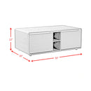 Halo Smart Coffee Table with Cooler and Speaker in Black
