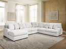 Misty-Lakes Sectional with Chaise - Michael's Discount Furniture