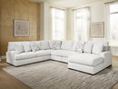 Misty-Lakes Sectional with Chaise - Michael's Discount Furniture
