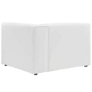 Mingle Vegan Leather Right-Arm Chair