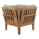 Marina Outdoor Patio Teak Corner Sofa