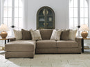Camellia-Court Sectional with Chaise - Michael's Discount Furniture
