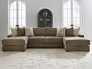 Camellia-Court Double Chaise Sectional - Michael's Discount Furniture