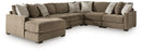 Camellia-Court Sectional with Chaise - Michael's Discount Furniture