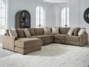 Camellia-Court Sectional with Chaise - Michael's Discount Furniture