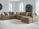 Camellia-Court Sectional with Chaise - Michael's Discount Furniture