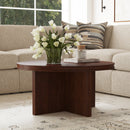Waterfall Round Coffee Table - 5000007347 - Michael's Discount Furniture