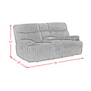 Admiral Living Room Set in Masis Black