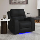 Euphora P3 Power Glider Recliner W/Heat & Massage, Music, Ipad holder W/wireless charger and USBC in Aline Black