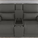 Carter Latitudes Power Reclining Loveseat with Console & Power Headrests & Lumbar - 5000006753 - Michael's Discount Furniture
